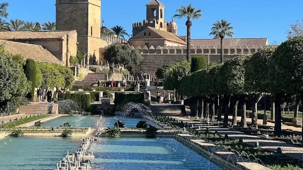 Jardins de l'Alcázar des Rois Chrétiens à Cordoue