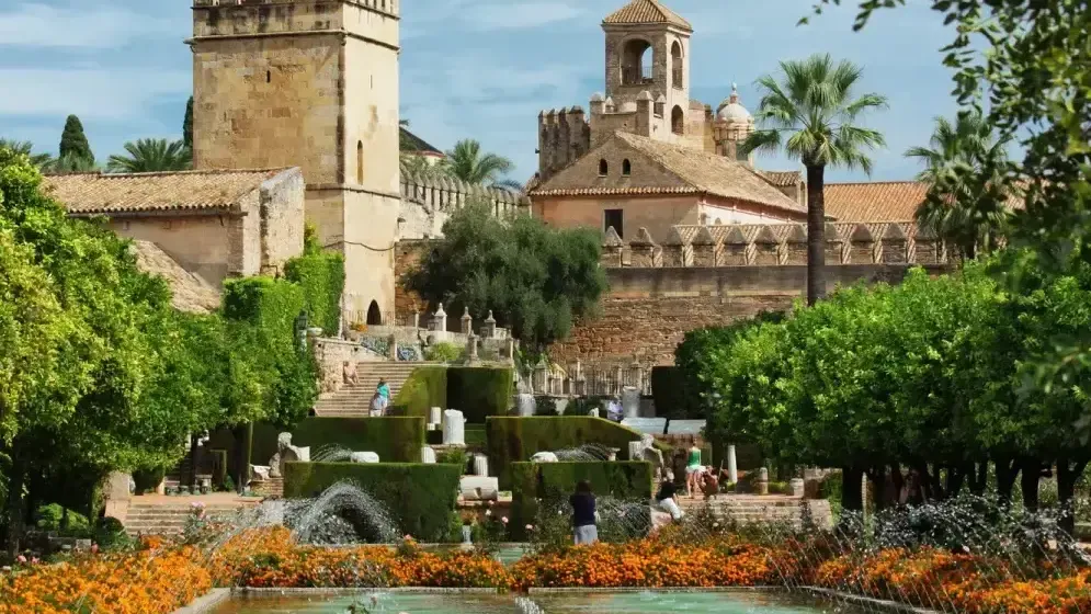 Vue de Alcázar des Rois Chrétiens