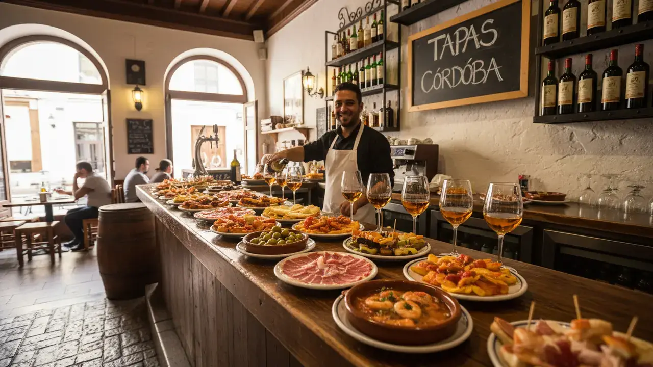 Bar à tapas traditionnel à Cordoue