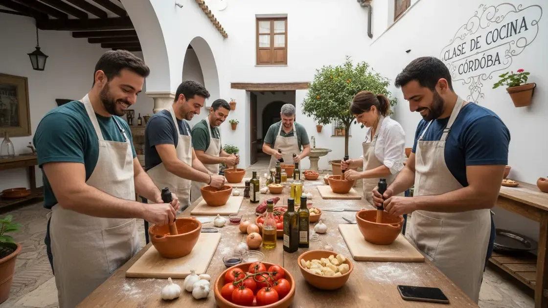 Cours de cuisine à Cordoue à Cordoue