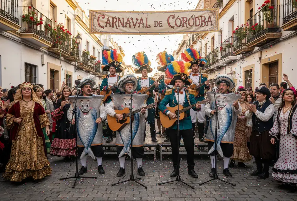 Carnaval de Cordoue, deguisements et ambiance festive