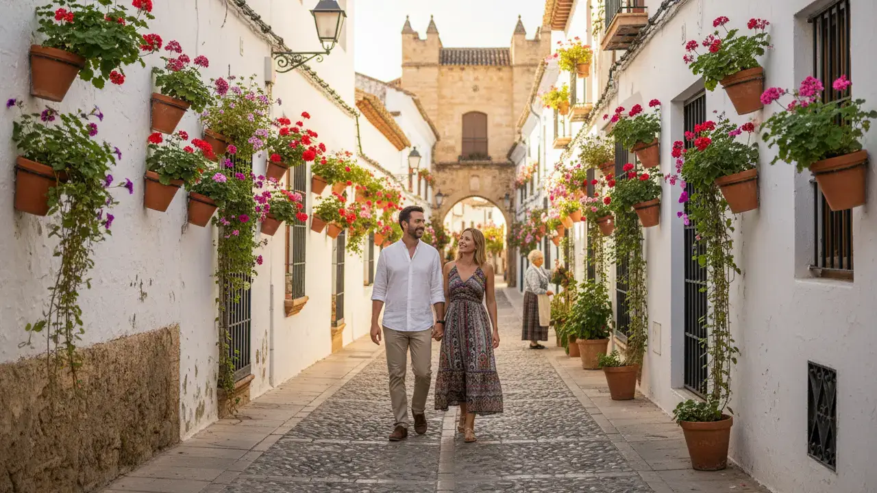 Promenade dans le Quartier Juif de Cordoue