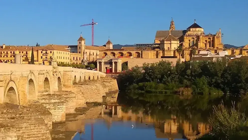 Le Pont Romain de Cordoue au coucher du soleil