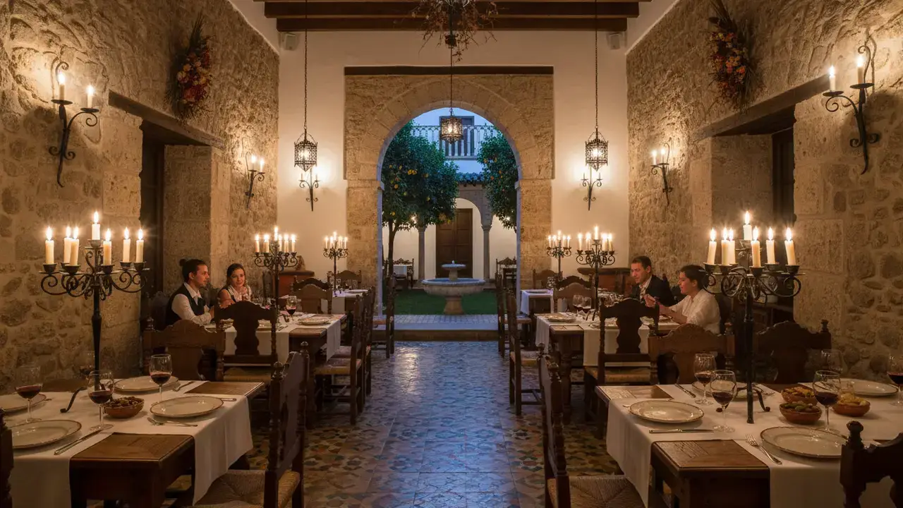 Restaurant andalou traditionnel, Cordoue