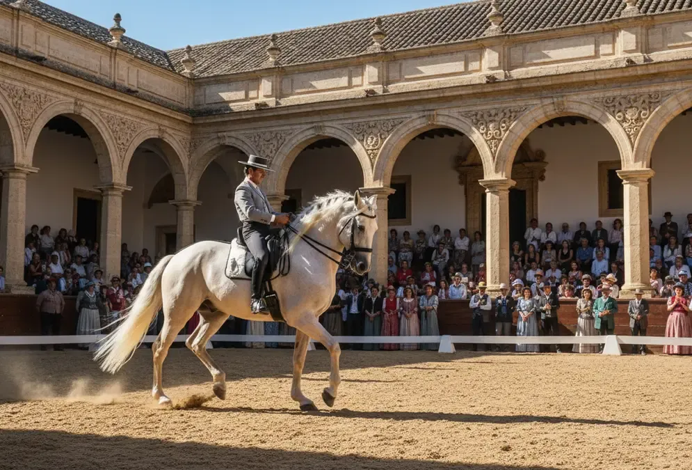 Spectacle Équestre Caballerizas Reales à Cordoue