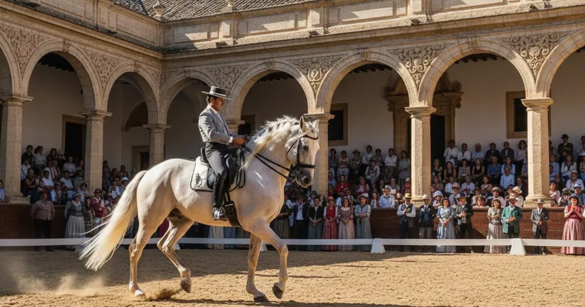 Spectacle équestre des Caballerizas Reales