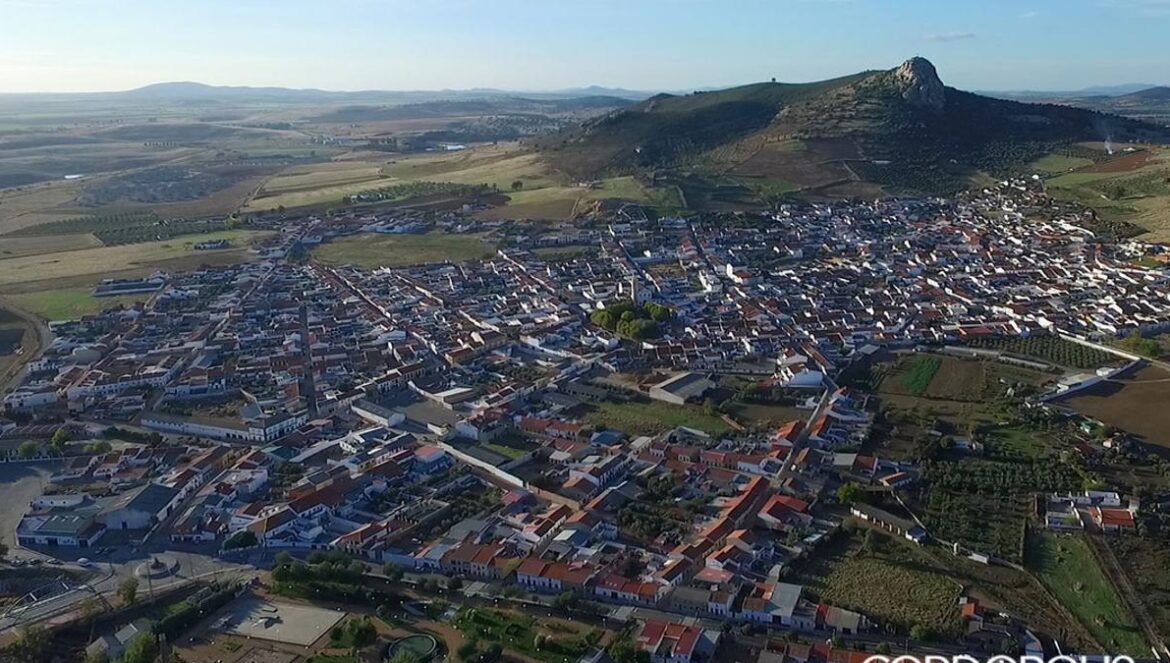 Vista aérea de Peñarroya FERNANDO HERMOSO