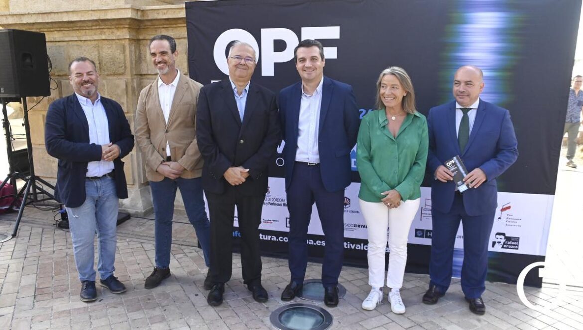 El alcalde de Córdoba, José María Bellido, asiste a la presentación del Festival de Piano Rafael Orozco J. M. Ayala