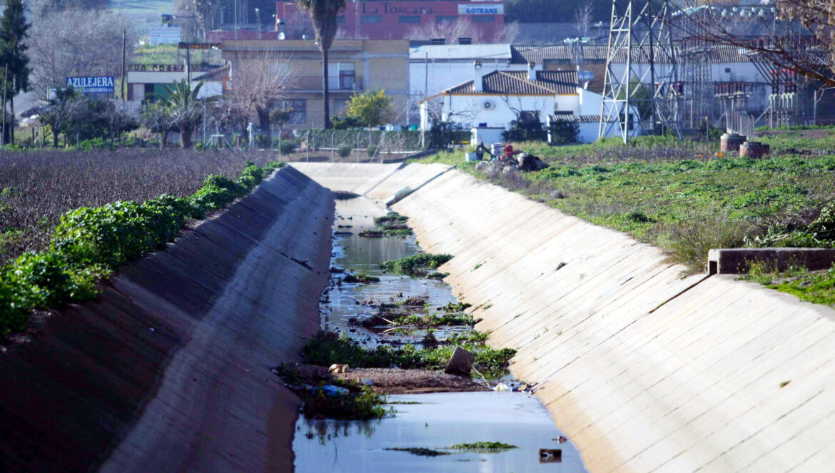 El canal, a su paso por San Rafael de la Albaida. / El Día