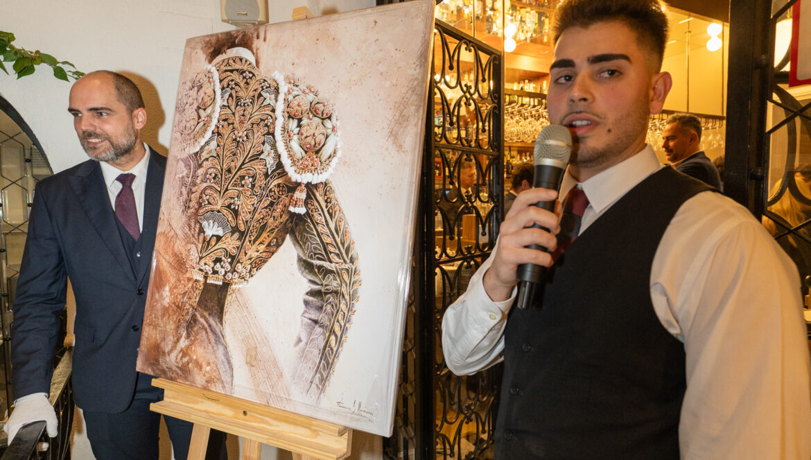 Cuadro del pintor Fernando García Herrera / La Casa de Manolete Bistró