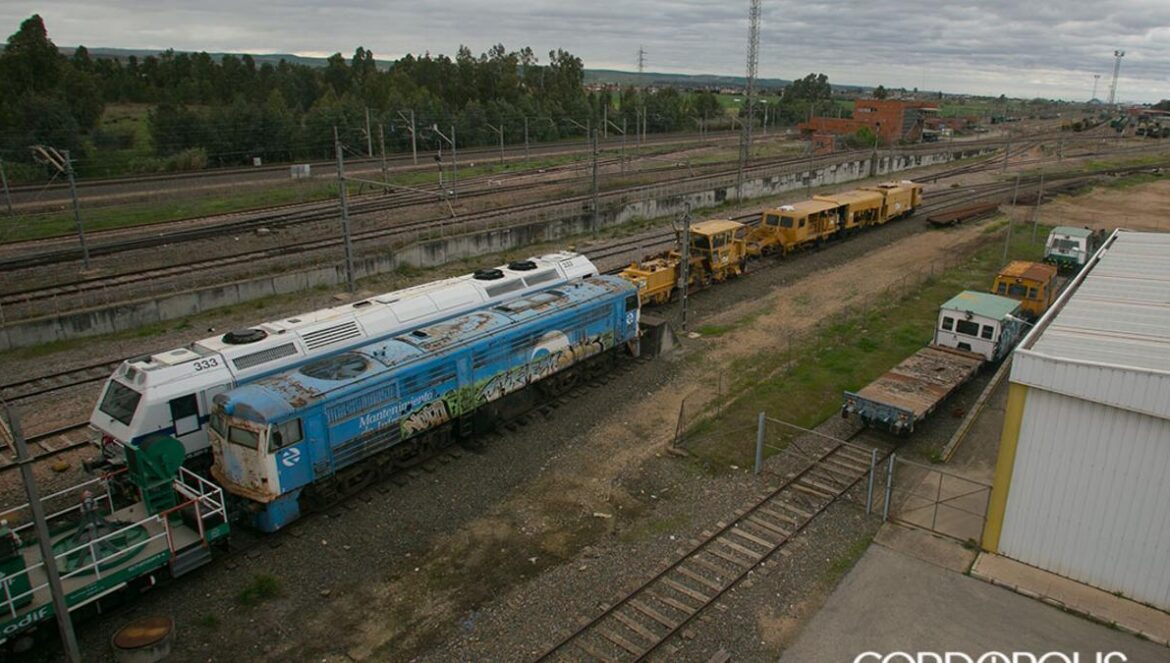 Ferrocarril de mercancías en Córdoba MADERO CUBERO