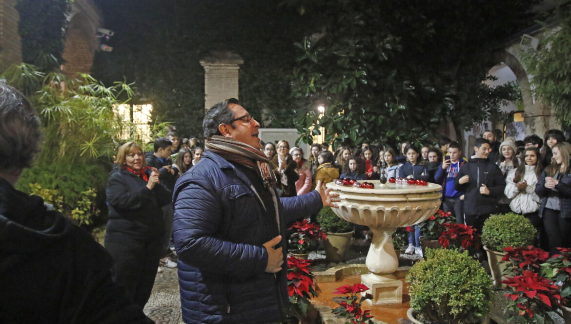 Una actuación en el Palacio de Viana durante la Navidad. / Juan Ayala