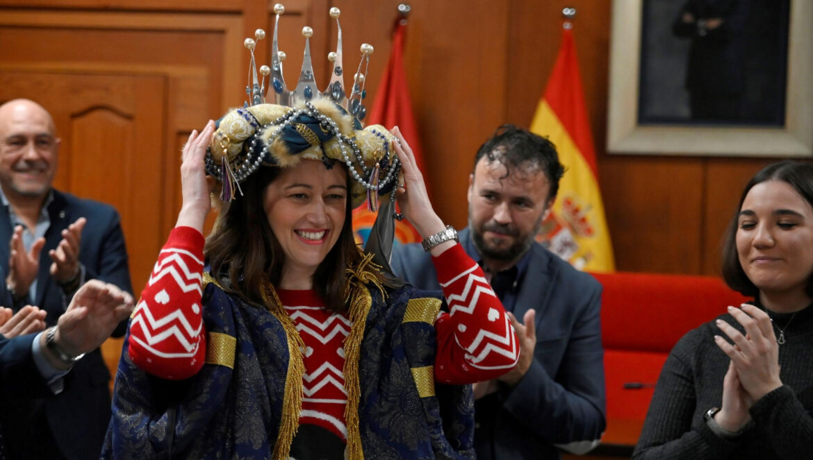 María Dolores Manjón Sandoval coronada como Rey Melchor para la Cabalgata de 2024. / Juan Ayala
