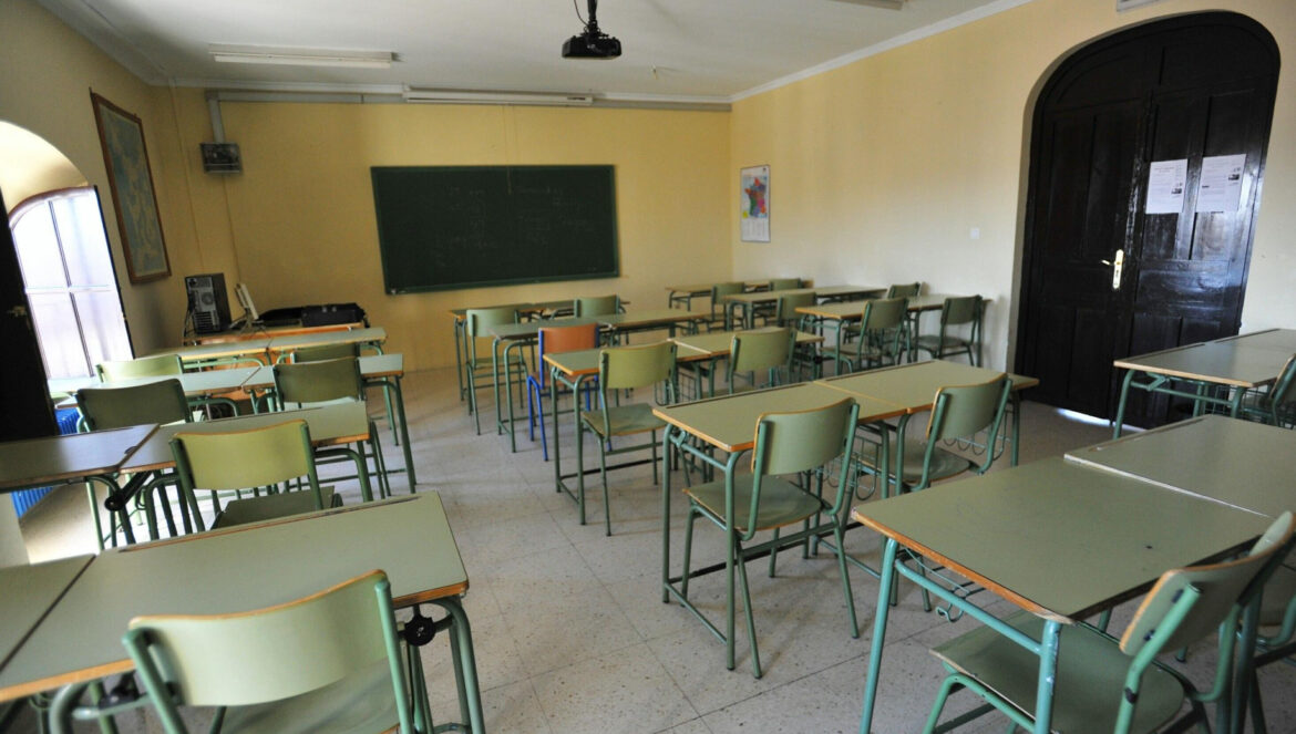 Interior de un aula de un centro educativo / El Día