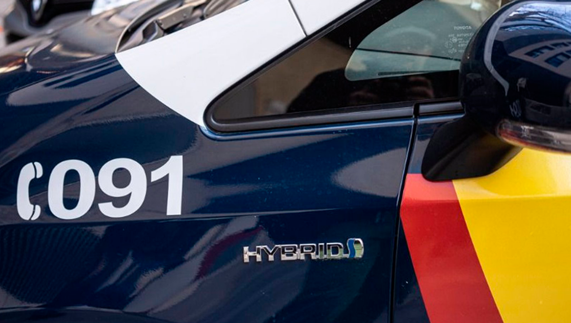 Coche de la Policía Nacional.
