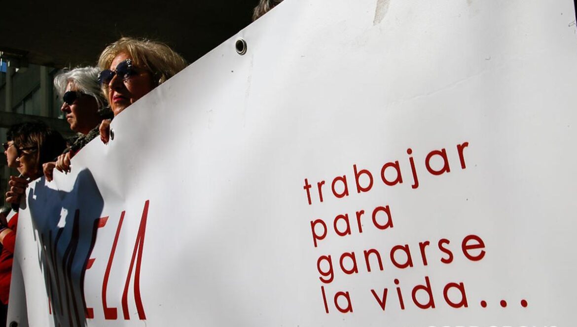 Una concentración contra la siniestralidad laboral en Córdoba.