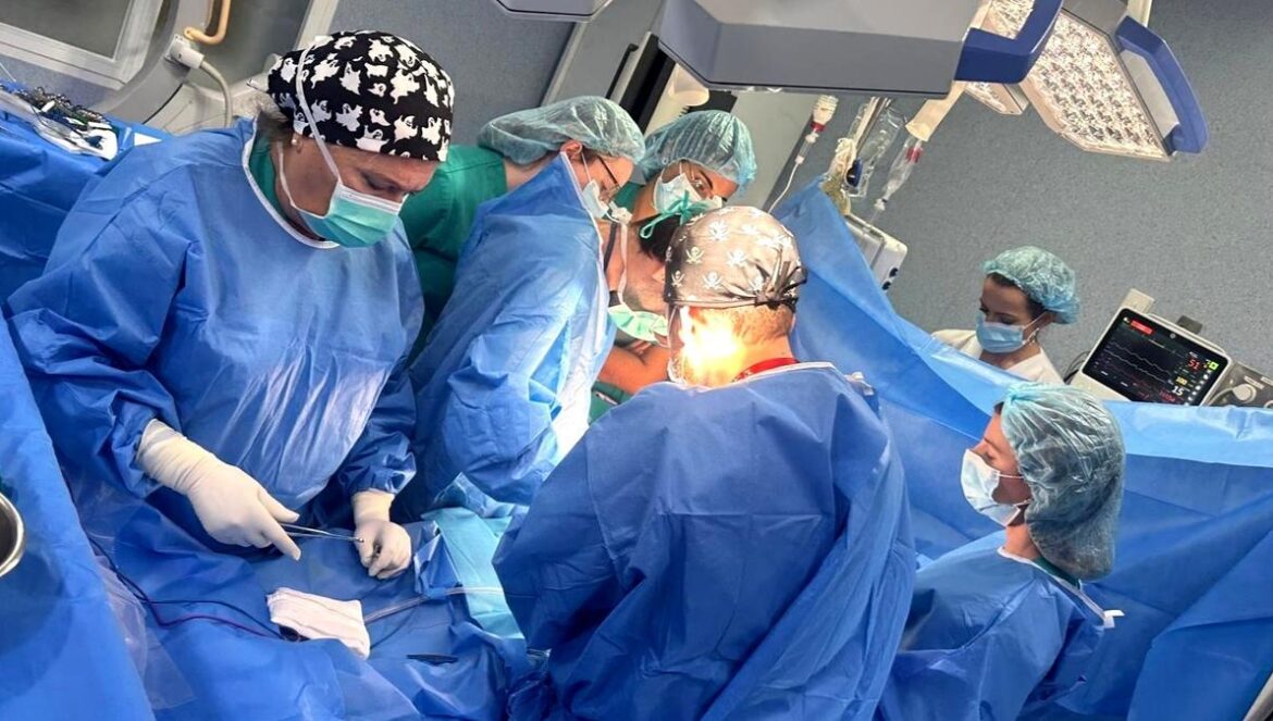 Trasplante en el hospital de Cruz Roja de Córdoba.