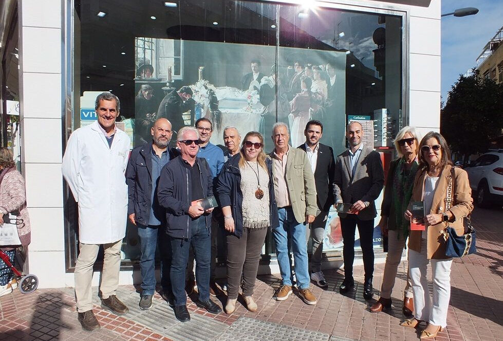 Representantes de colectivos y patrocinadores en la presentación de la Semana Cultural de La Viñuela 2024 / El Día