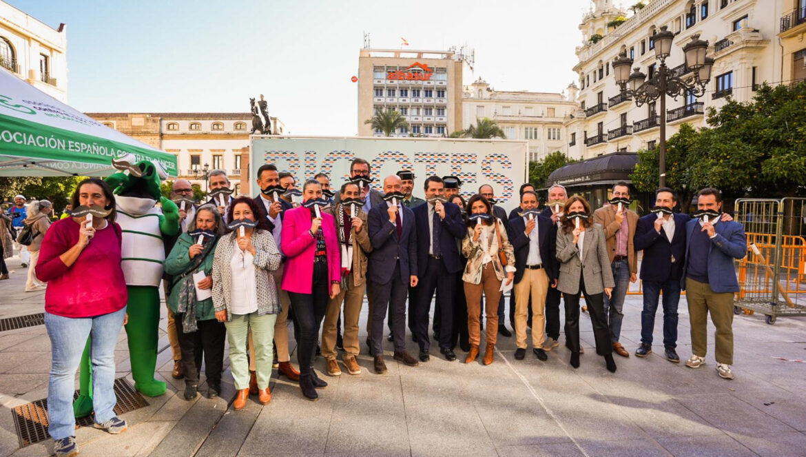 Presentación de la campaña Movember para promover la salud masculina.