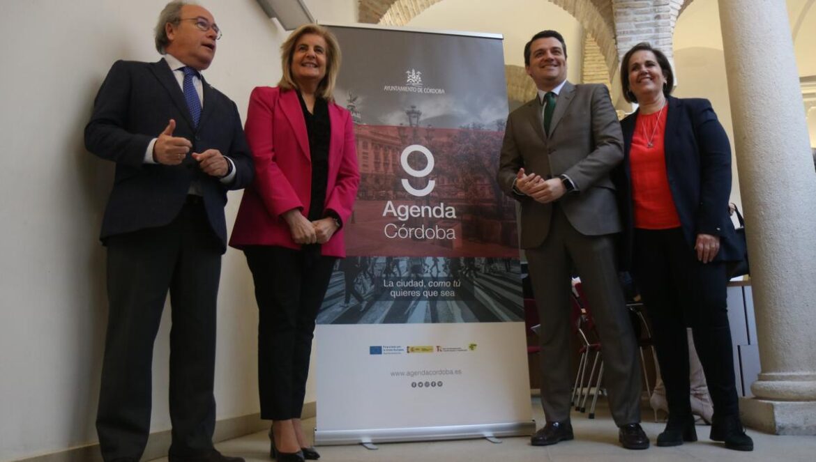 Presentación del plan estratégico Agenda Córdoba, en 2023.