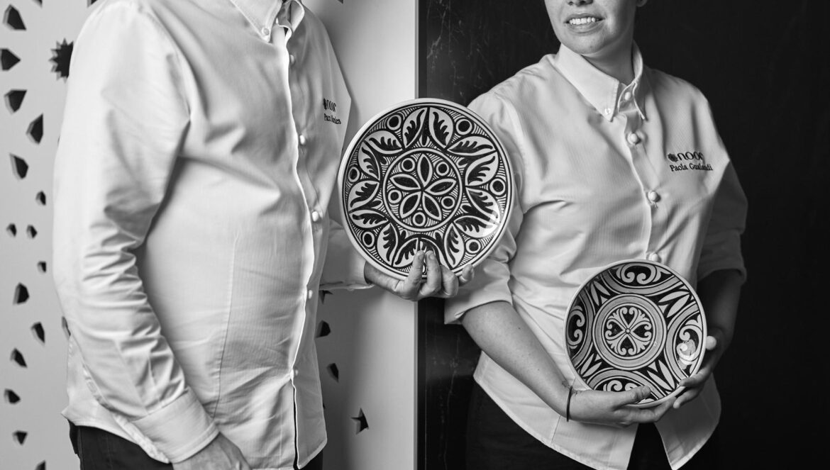 Paco Morales y Paola Gualandi / Noor Restaurant