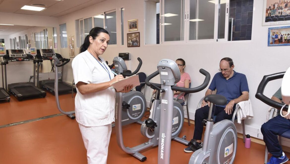 Imagen de la Unidad de Rehabilitación Cardíaca del Reina Sofía de Córdoba.