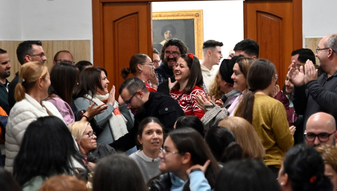 Momento en el que fue elegida María Dolores Manjón Sandoval para la Cabalgata de 2024 / Juan Ayala