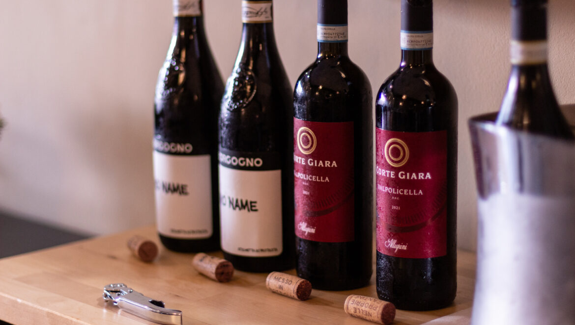 Botellas de vino / El Triunfo de Baco