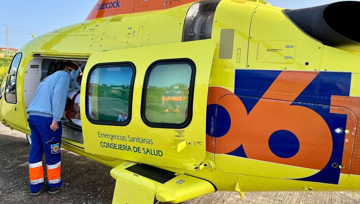 Helicóptero del 061