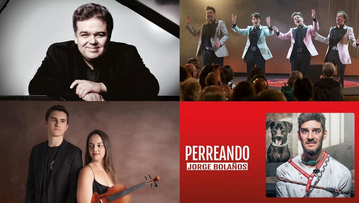 Agenda cultural del 22 al 24 de noviembre Aniversario de los 50 años de la compañía teatral Trápala Ciudad de los niños y niñas J.M. Ayala Perreando con Jorge Bolaños Agrupación Musical Nuestro Padre Jesús de la Redención Tributo a Nino Bravo Ana de la Viña Arcadi Volodos Antonia Contreras TONI BLANCO Películas que se estrenan este fin de semana en los cines de Córdoba