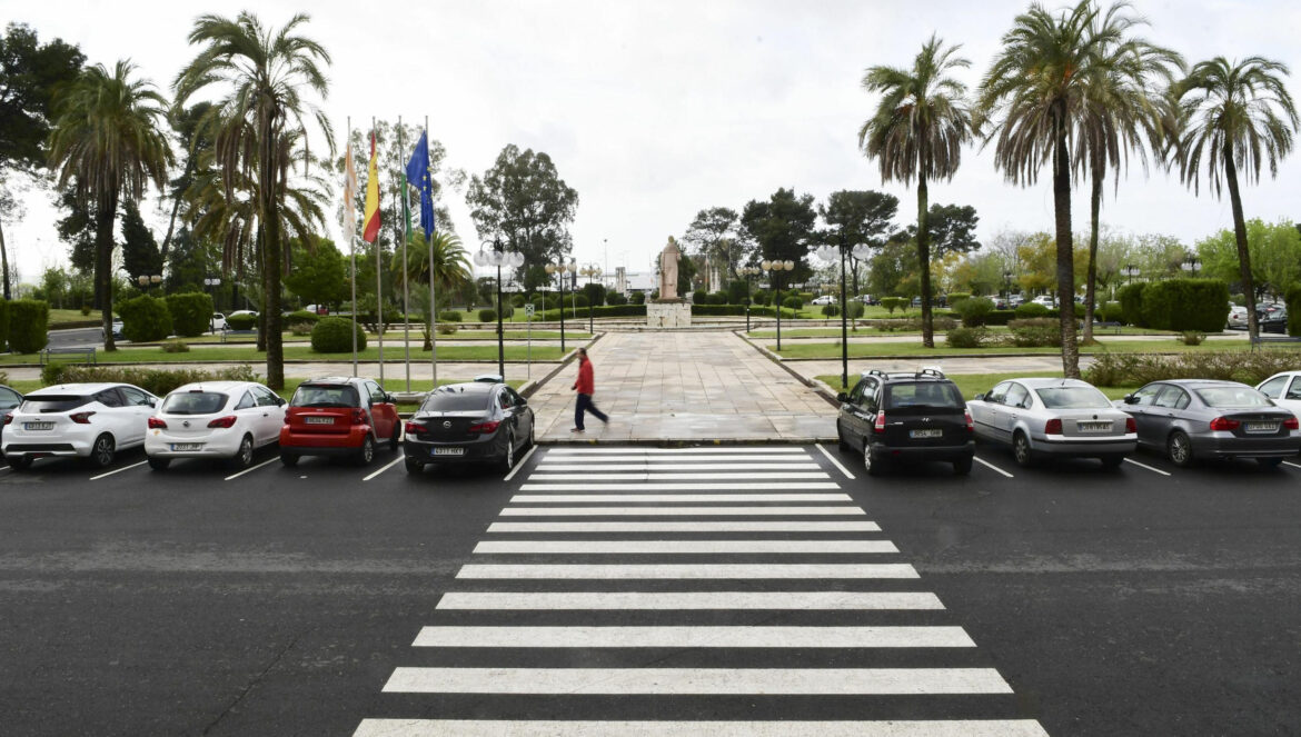 Zona central del campus universitario de Rabanales, que se verá sometida a una reforma integral. / El Día