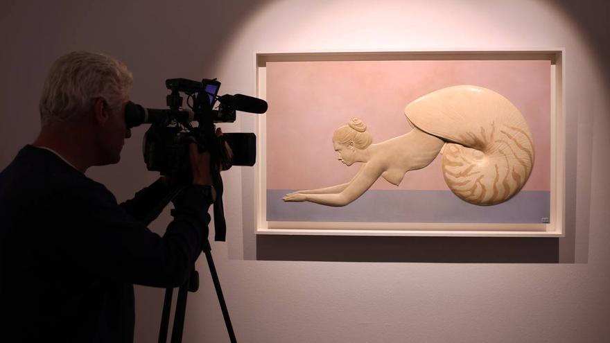'Bestiario' presenta una colección de bajorrelieves de José Manuel Belmonte. / Manuel Murillo