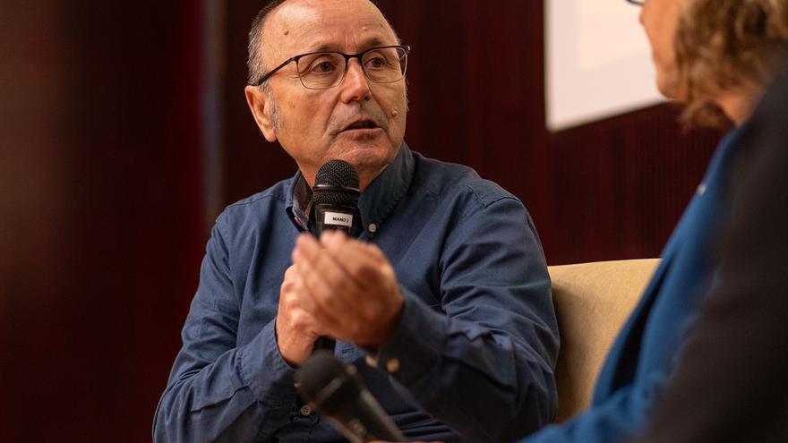 Manolo Bellido, en el encuentro con Cinema24 esta mañana. / Cinema24