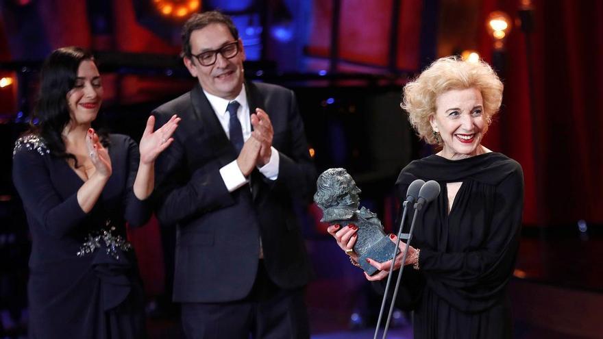 Marisa Paredes, la noche en la que recibió el premio Goya de Honor. / / RTVE