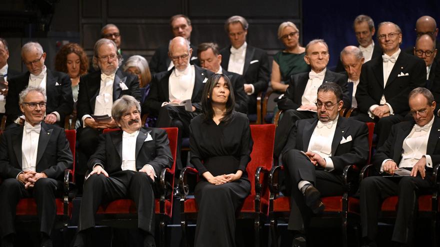 Ceremonia de entrega de los Nobel, este martes en Estocolmo. / EFE
