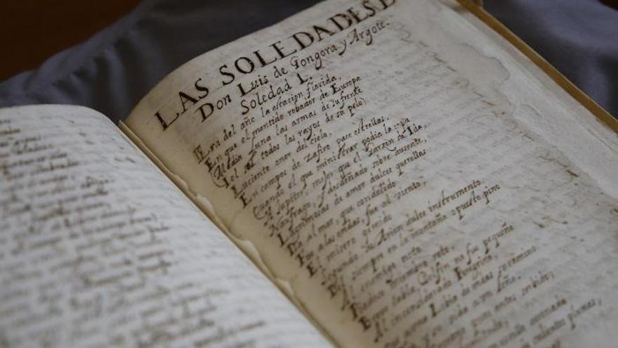 La Biblioteca Nacional digitaliza un códice con material poético de Luis de Góngora. / Europa Press