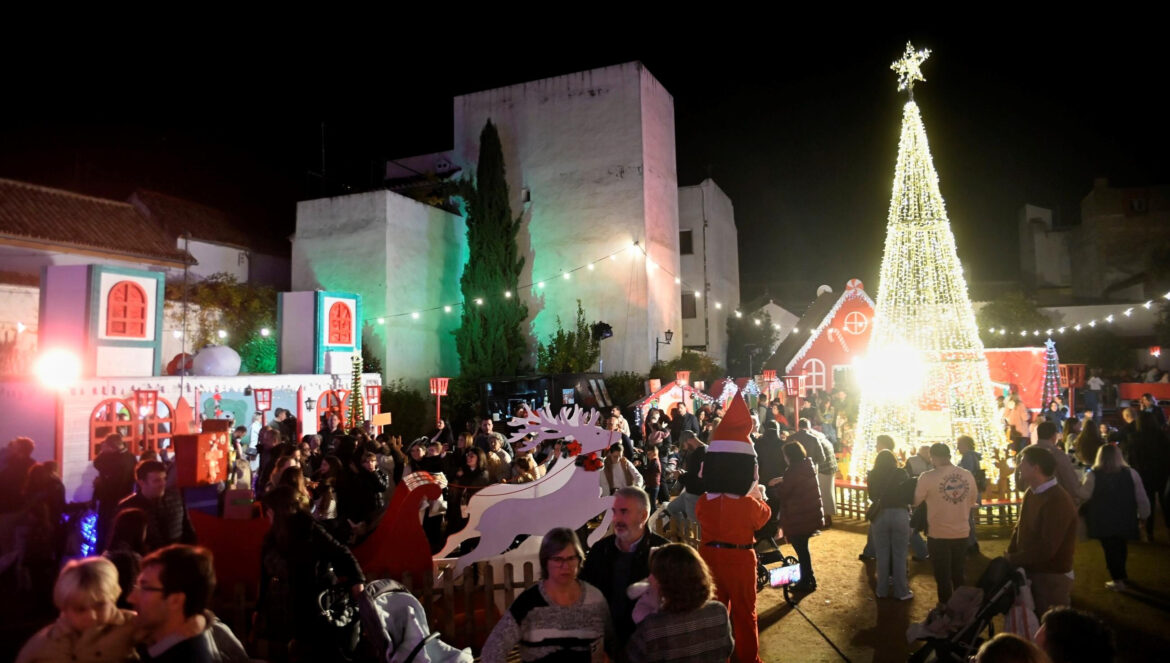 Poblado navideño de la Fuenseca. / Juan Ayala