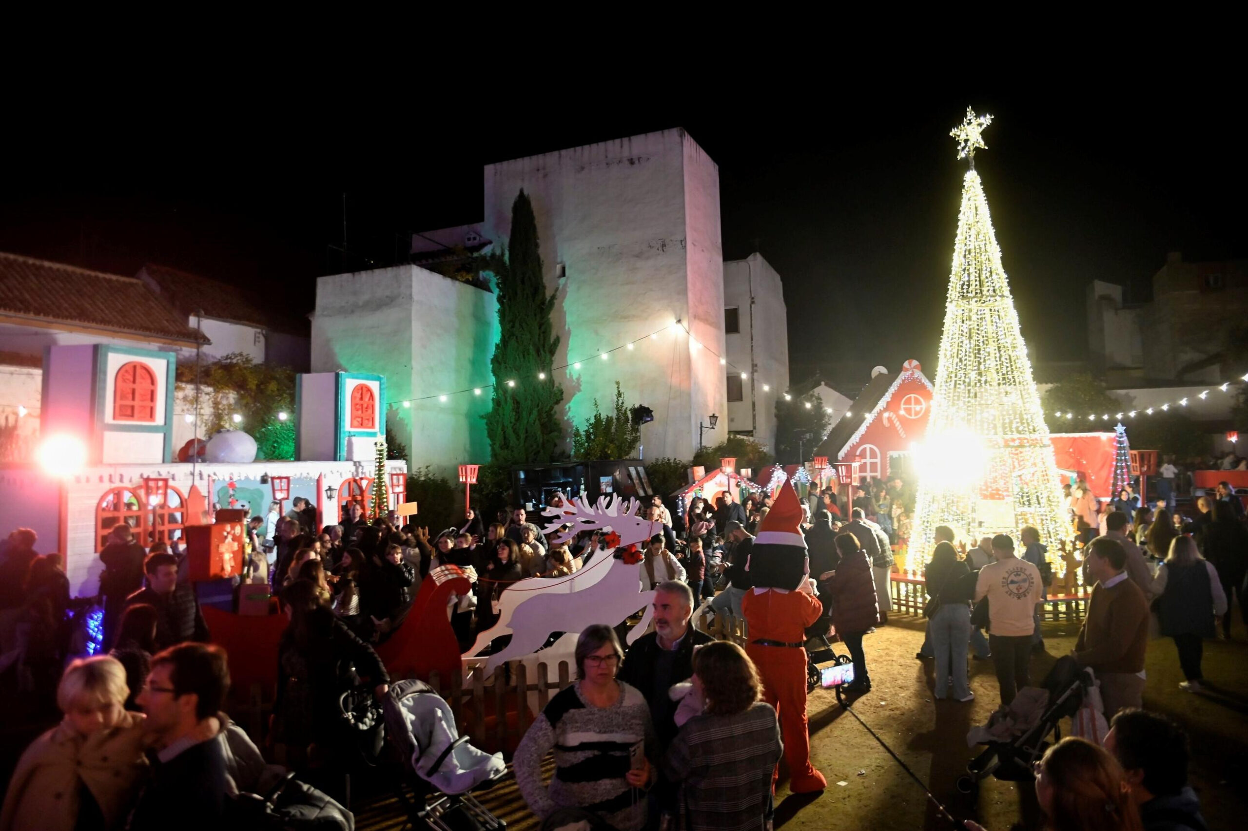 Poblado navideño de la Fuenseca. / Juan Ayala