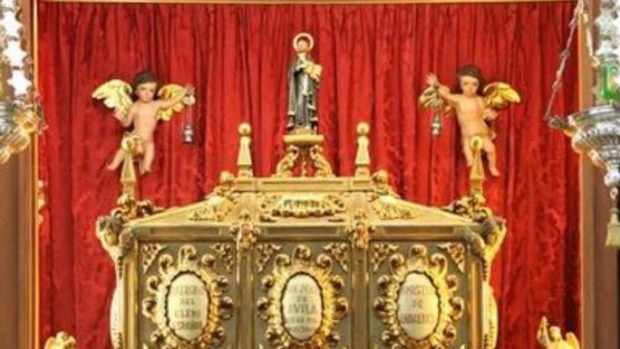 Detalle del sepulcro del santo. / José Antonio Aguilar
