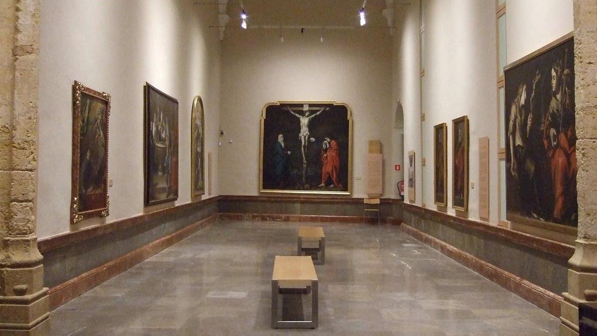 Una de las salas del Museo de Bellas Artes de Córdoba dedicada a Antonio del Castillo, en una imagen de archivo.