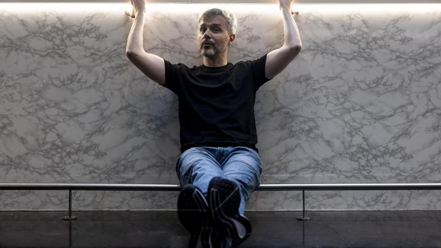 Juan Gómez-Jurado, fotografiado para la entrevista concedida a este diario. / Miguel Ángel Gracia