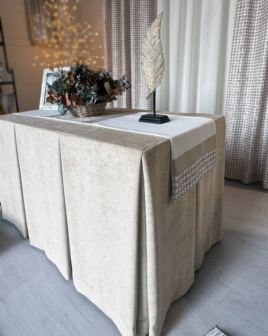 Mesa camilla / Redes Cazorla Hogar