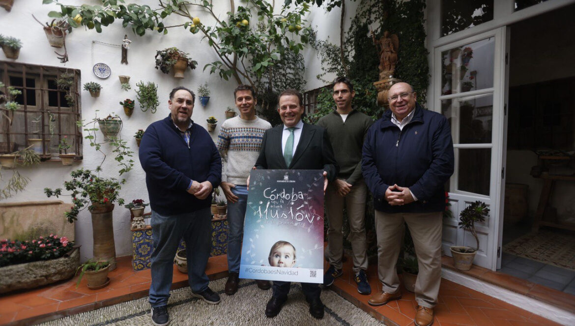 Presentación de 'Los Patios de Córdoba en Navidad'.