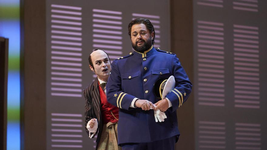 Pablo García, caracterizado para 'Madame Butterfly'. / CÓRDOBA