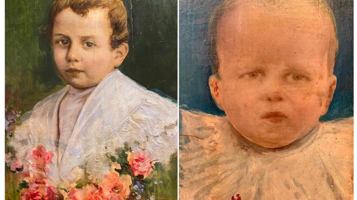 Los dos cuadros de Romero de Torres para la familia Gallo. José Gallo Martínez. Detalle del retrato atribuido a Julio Romero de Torres.