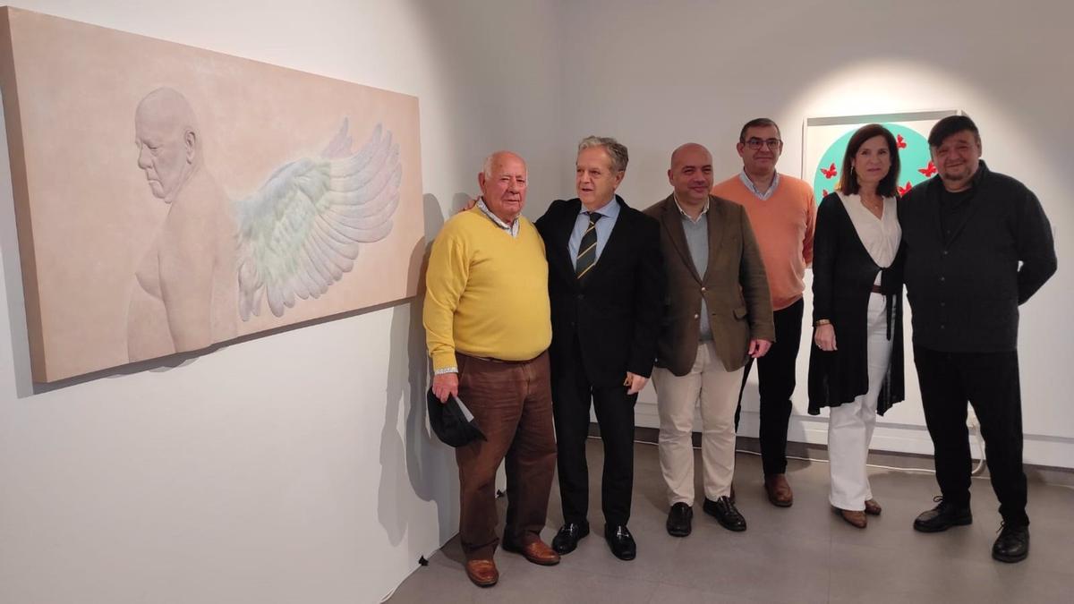 Inauguración de la exposición.