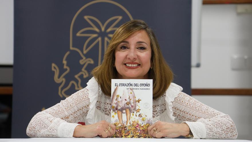 La escritora Mari Carmen Navarro. / SALAS (EFE)