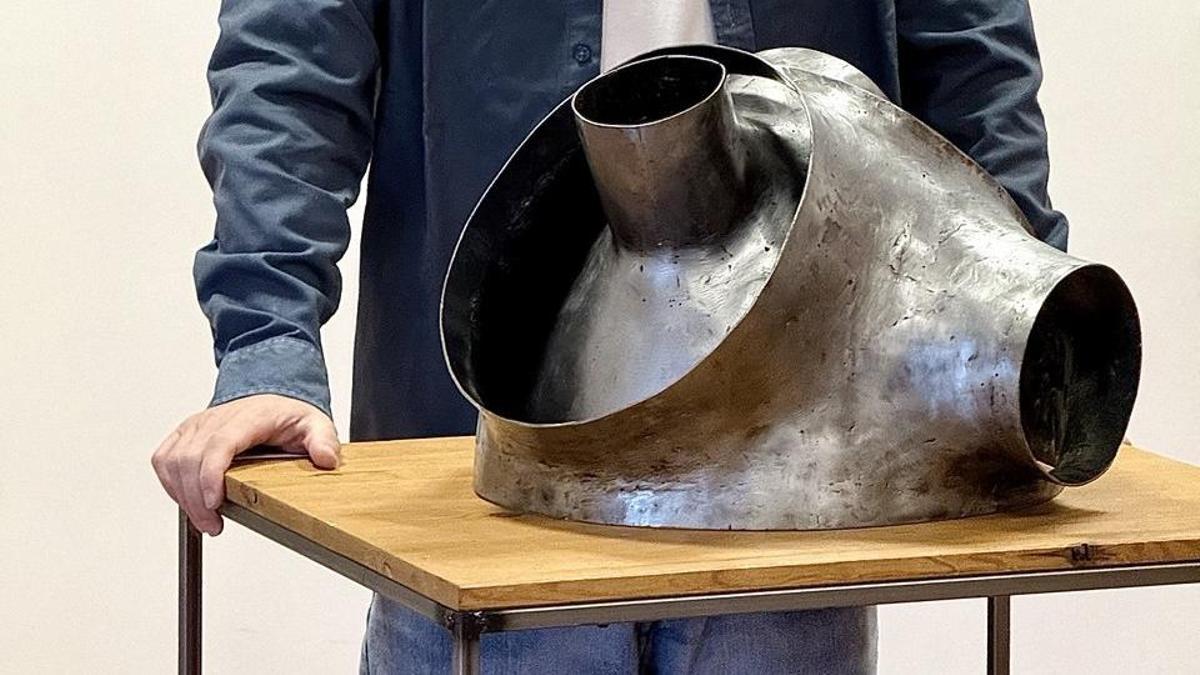 El artista Gorka Chillida.