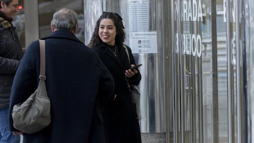 Una de las becarias del musical 'Malinche' llega a declarar como testigo a los juzgados de Plaza de Castilla de Madrid. / EP