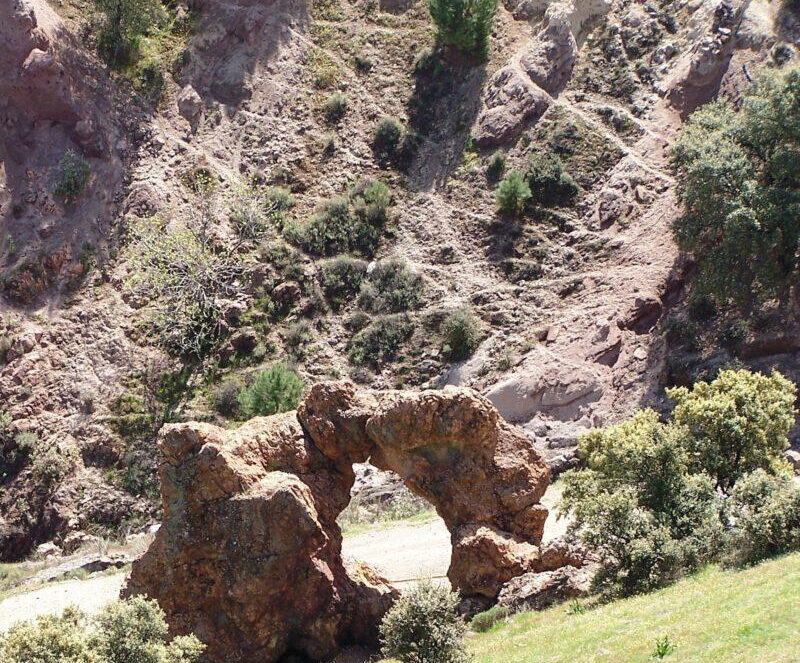 La Piedra Horadada, en Obejo / Web Guadiato Turismo